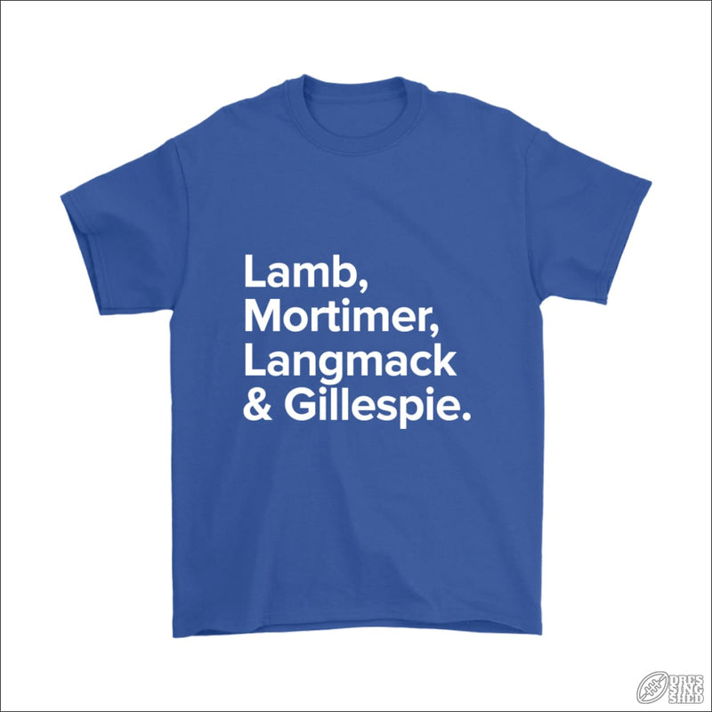 Rugby League T-shirt Mens Canterbury Legends Gildan Mens T-Shirt / Royal Blue / S T-shirt - Mens
