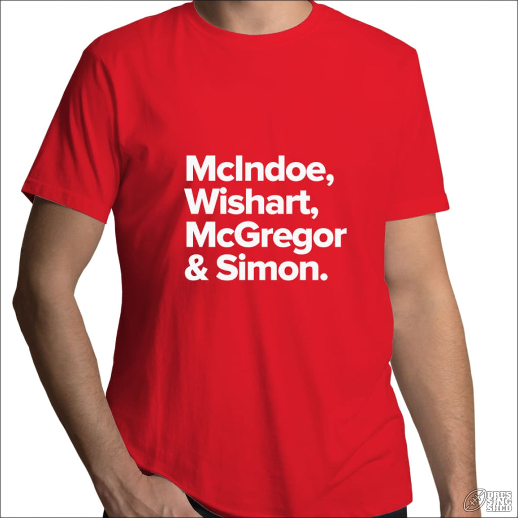 Rugby League T-shirt Mens Illawarra Legends Red / Extra Small T-shirt - Mens