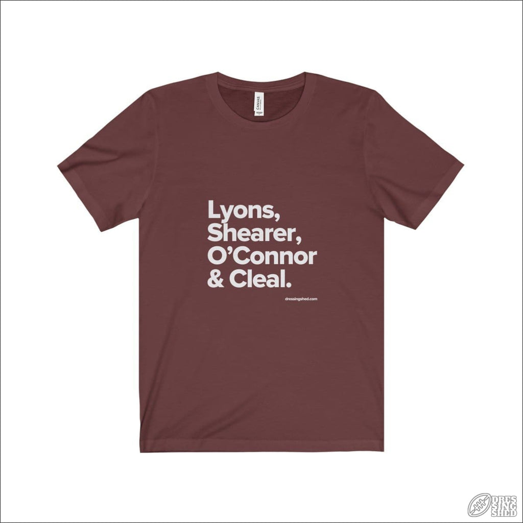 Rugby League T-shirt Mens Manly Legends Maroon / S T-shirt - Mens