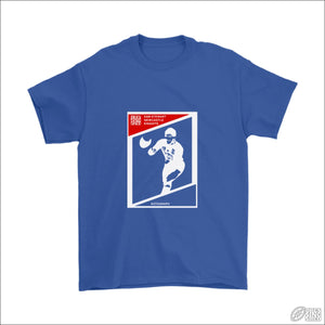 Rugby League T-shirt Mens Newcastle Footy Card Gildan Mens T-Shirt / Royal Blue / S T-shirt - Mens