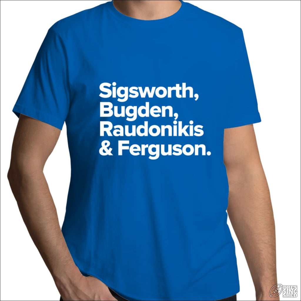 Rugby League T-shirt Mens Newtown Legends Bright Royal / Small T-shirt - Mens