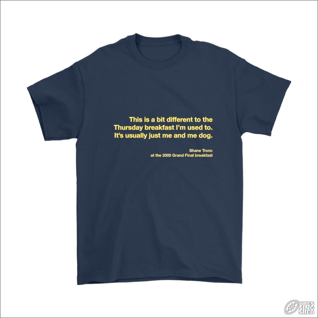 Rugby League T-shirt Mens North Queensland Quote Gildan Mens T-Shirt / Navy / S T-shirt - Mens
