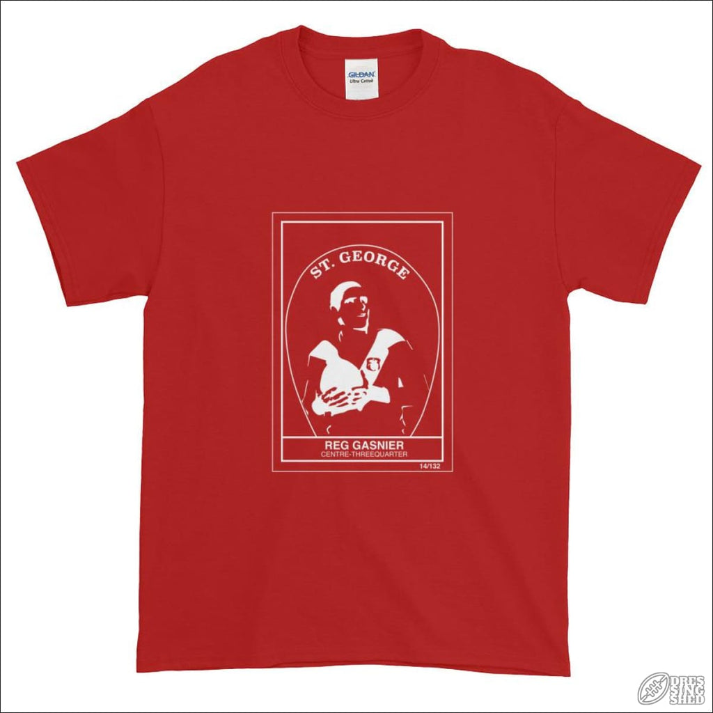 Rugby League T-shirt Mens St George Footy Card S T-shirt - Mens